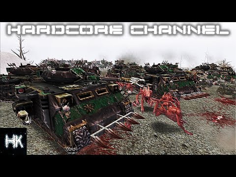 Warhammer 40,000 Soulstorm No Limit Mod RT - 1v3 Chaos vs SM Limit of Possibility