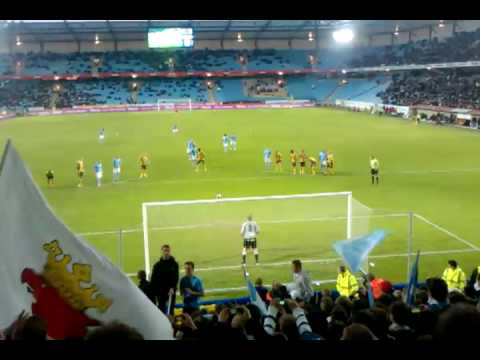 Malmö ff - Häcken (2 -1 + 3 -1 målen i samma film)