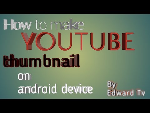 HOW TO MAKE YOUTUBE THUMBNAIL Video