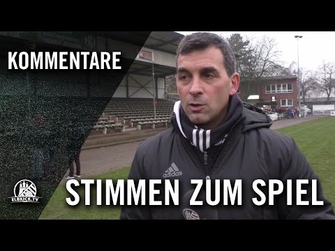 Die Stimmen zum Spiel (Altona 93 II - HSV Barmbek-Uhlenhorst II,  Achtelfinale, Pokal der 2. Herren)