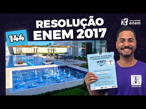 🟣 Questão 144 - Caderno Azul | Geometria Espacial | MATEMÁTICA ENEM 2017