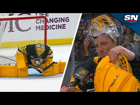 Marc-André Fleury Says Goodbye After Ceremonial Final Shootout