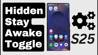 Download the video "How to Turn On The Hidden STAY AWAKE TOGGLE In Android and Prevent it from LOCKING"