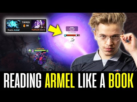 TOPSON Reading ARMEL Like a Book - RESPECT TIPPED DOTA 2