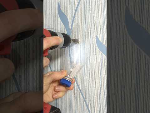 Helpful construction tips and tricks. How to drill walls in the house without dust and debris