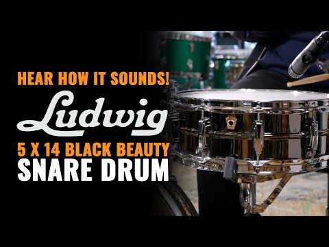 Ludwig 5x14 Black Beauty Snare Drum image 7