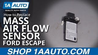 How to Replace Mass Air Flow Sensor 05-12 Ford Escape