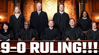 Supreme Court Issues 9-0 Unanimous Decision With Major Nationwide & Constitutional Implications!