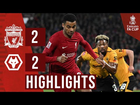 HIGHLIGHTS: Liverpool 2-2 Wolves | Gakpo debut, Nunez & Salah score in cup draw