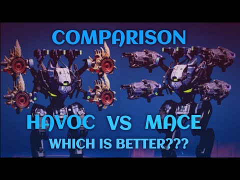 Havoc Vs Mace Comparison | War Robots