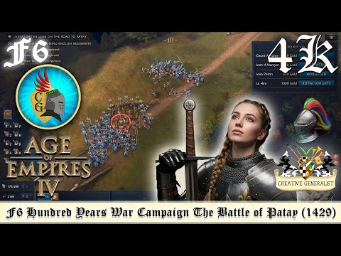 F6 Hundred Years War Campaign The Battle of Patay (1429)