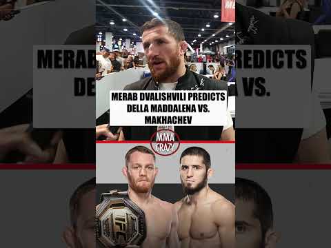 Merab Dvalishvili Predicts Jack Della Maddalena vs. Islam Makhachev for UFC 322 #ufc #islammakhachev