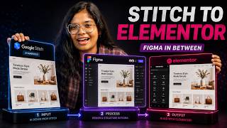 I Stopped Designing From Scratch — Google Stitch to Elementor