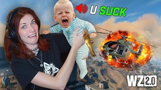 My son curses out Warzone lobbies