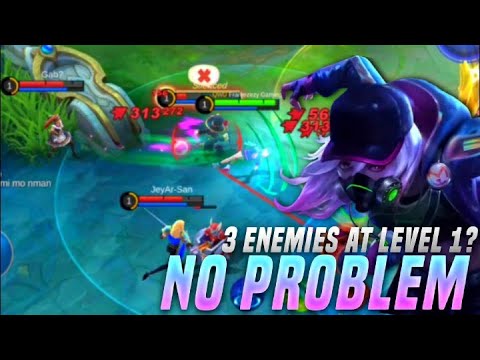 3 ENEMIES AT LEVEL 1? NO PROBLEM | SUPER AGGRESSIVE NATALIA GAMEPLAY - MLBB
