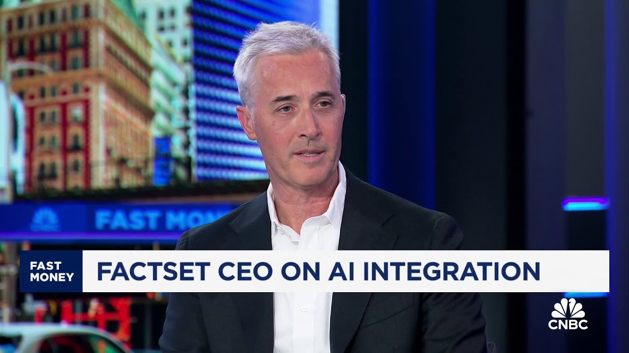 FactSet CEO on AI integration in latest financial products