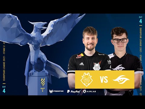 G2 ESPORTS vs TEAM SECRET // Rainbow Six European League 2021 - Stage 2 - Playday #4