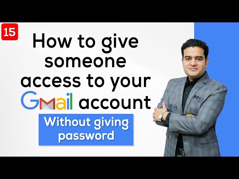 How to Give Someone Access to your Gmail Account | How to Add User in Gmail Account | gmailcourse