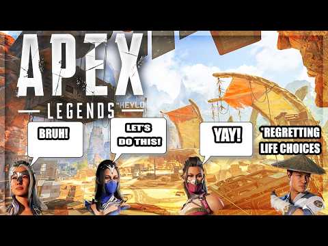 Mortal Kombat 1 Custom Ai Dialogue. MK 1 Characters Play Apex Legends Quads. #mk1 #aivoice