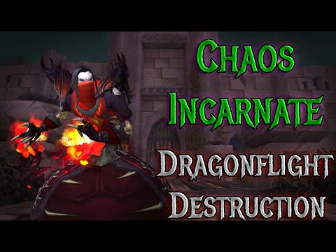 Chaos Incarnate! Dragonflight Destruction Warlock PvP Montage | 10.1 PvP