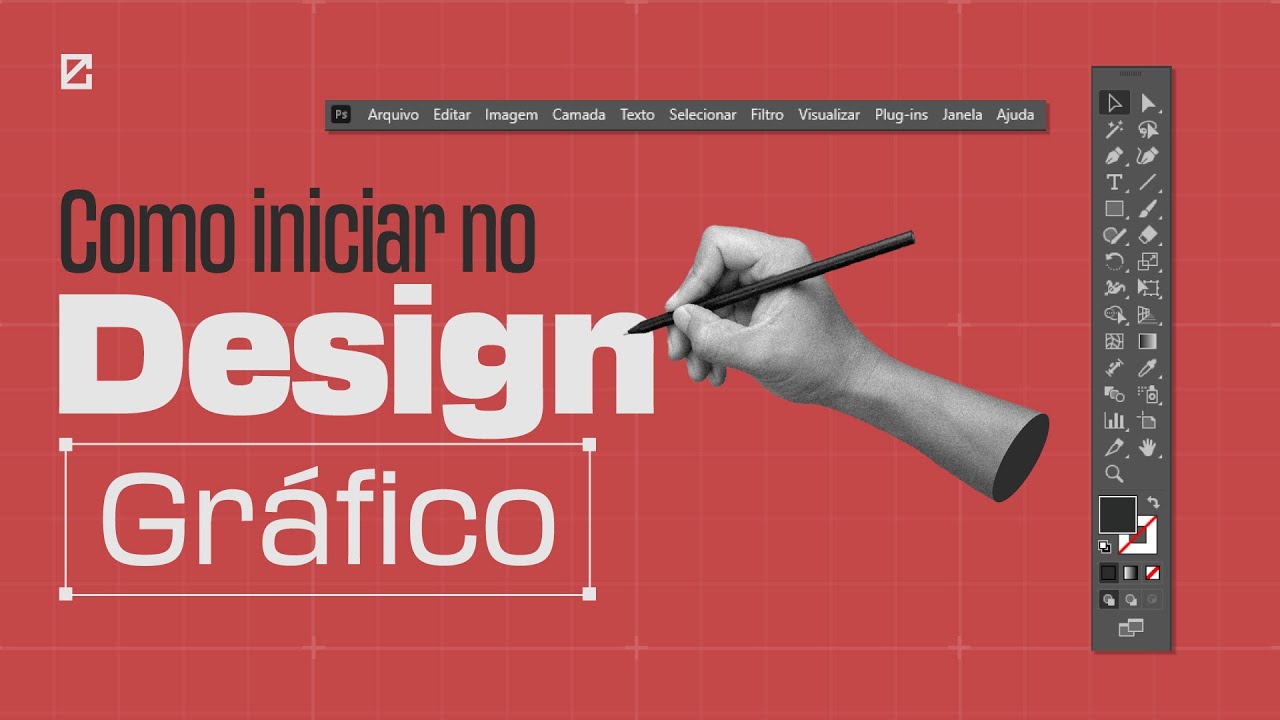 Como COMEÇAR no DESIGN GRÁFICO | Escola Casa