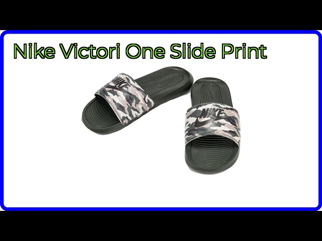 Vídeo relacionado con NIKE Victori One, Chanclas Hombre, Black White Black, 44 EU