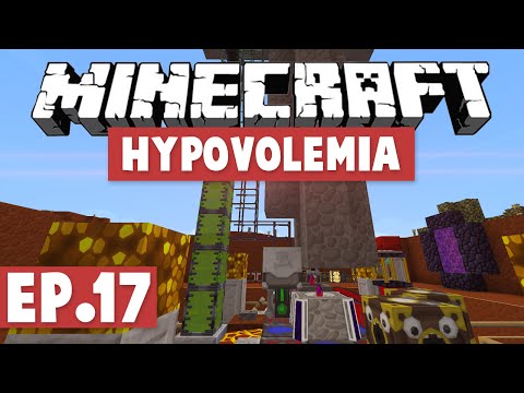 Minecraft Hypovolemia - Live Stream! #17 [Modded HQM Pack]