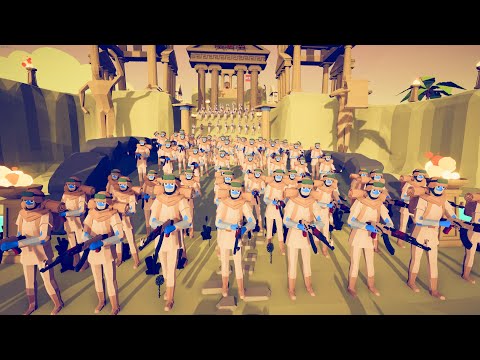 CAN 200x REBEL CAPTURE ARMY CITY? - Totally Accurate Battle Simulator TABS