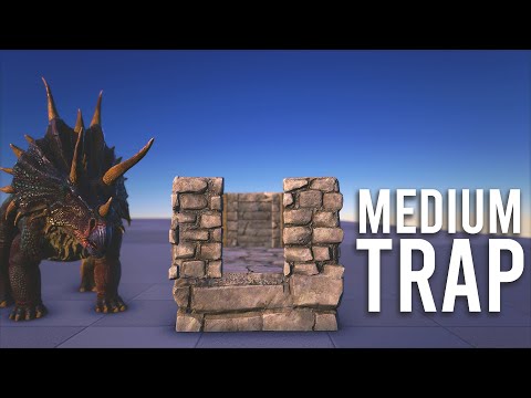 How to Build a Medium Taming Trap - Ark