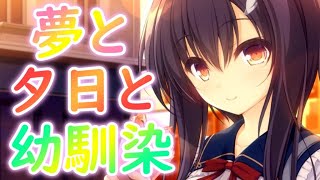 【pieces/渡り鳥のソムニウム】夕日に照らされて少し大人びて見える幼馴染とクレープを食す【pieces/渡り鳥のソムニウム 体験版 実況動画 part 02】