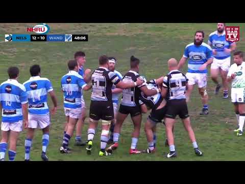 2018 NHRU   Prem 1   Elimination Final Highlights   Nelson Bay V Wanderers