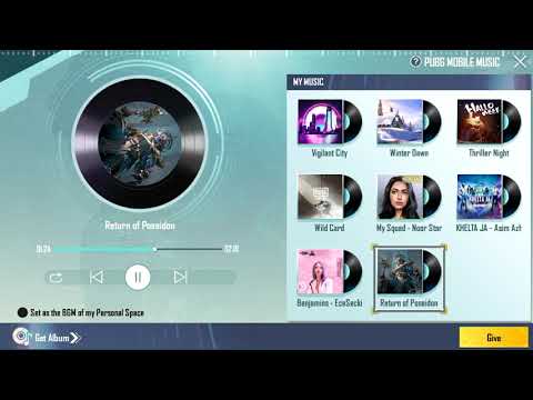 Return Of Poseidon Theme Music PUBG Mobile