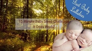 ♥  Baby Songs Canon In D Relax Babies Lullaby To Go To Sleep Music 15 Minute Forest Sounds