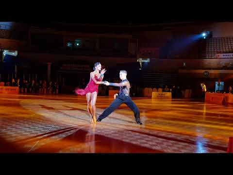 WDSF World Youth Latin Championship 2017  Final solo SambaSemen Khrzhanovskiy - Elizaveta Lykhina