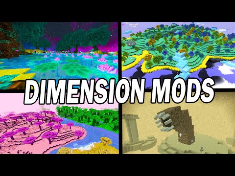 27 AMAZING Minecraft Dimension Mods (Forge & Fabric)