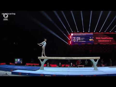 Larisa IORDACHE (ROU) - 2021 Artistic Europeans - Qualification beam