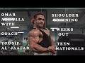 19 Year Old Bodybuilder Omar Abdulla Prepping For Teen Nationals 2 Weeks Out With Coach