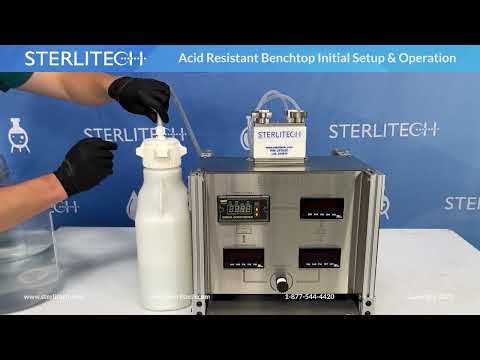 Acid Resistant Benchtop Initial Setup & Operation