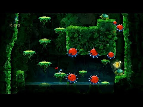 Rayman Origins Walkthrough 36 Climb Out
