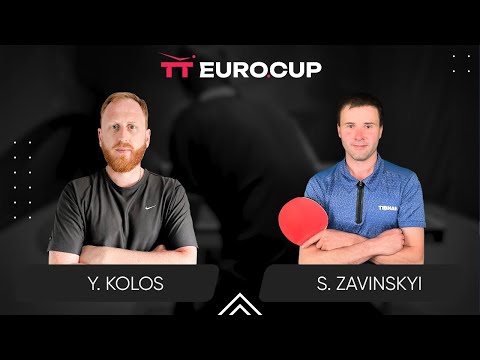 12:50 Yurii Kolos - Serhii Zavinskyi 30.10.2023 TT Euro.Cup Ukraine Professional. Table 4