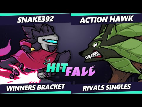 Hitfall 2023 - SNAKE392 (Clairen) Vs. Action Hawk (Sylvanos) Rivals of Aether - RoA