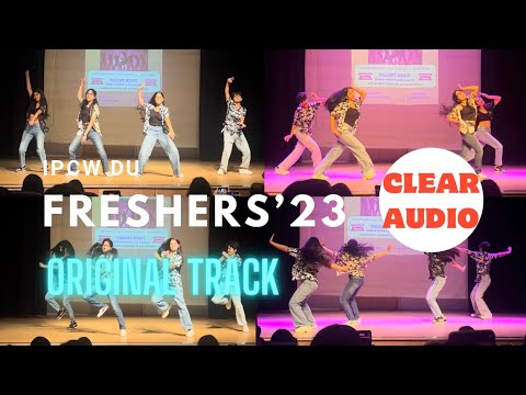 Track of our freshers’23 dance performance with clear audio | IPCW DU
