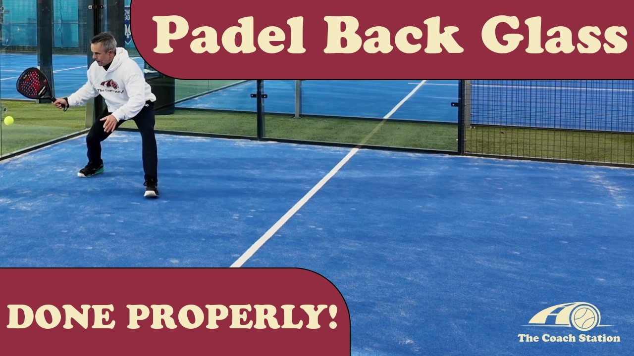 Back glass defense: footwork and racket preparation