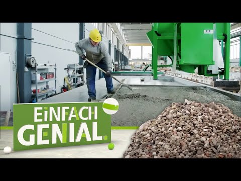 BETON aus ABRISSMATERIAL - Nachhaltiges Bauen!? | Einfach genial | MDR