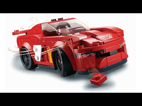 Unboxing SLUBAN Car Club M38-B0633D Bird compatible with LEGO