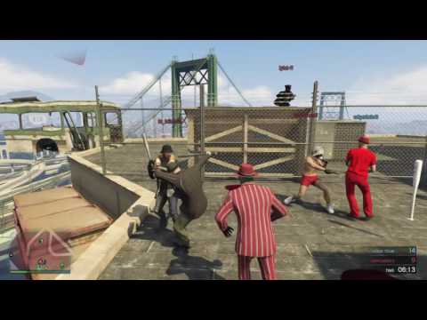 Gta 5. Team Deathmatch melee