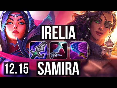 IRELIA & Leona vs SAMIRA & Thresh (ADC) | 3.6M mastery, 1800+ games, Godlike | NA Diamond | 12.15