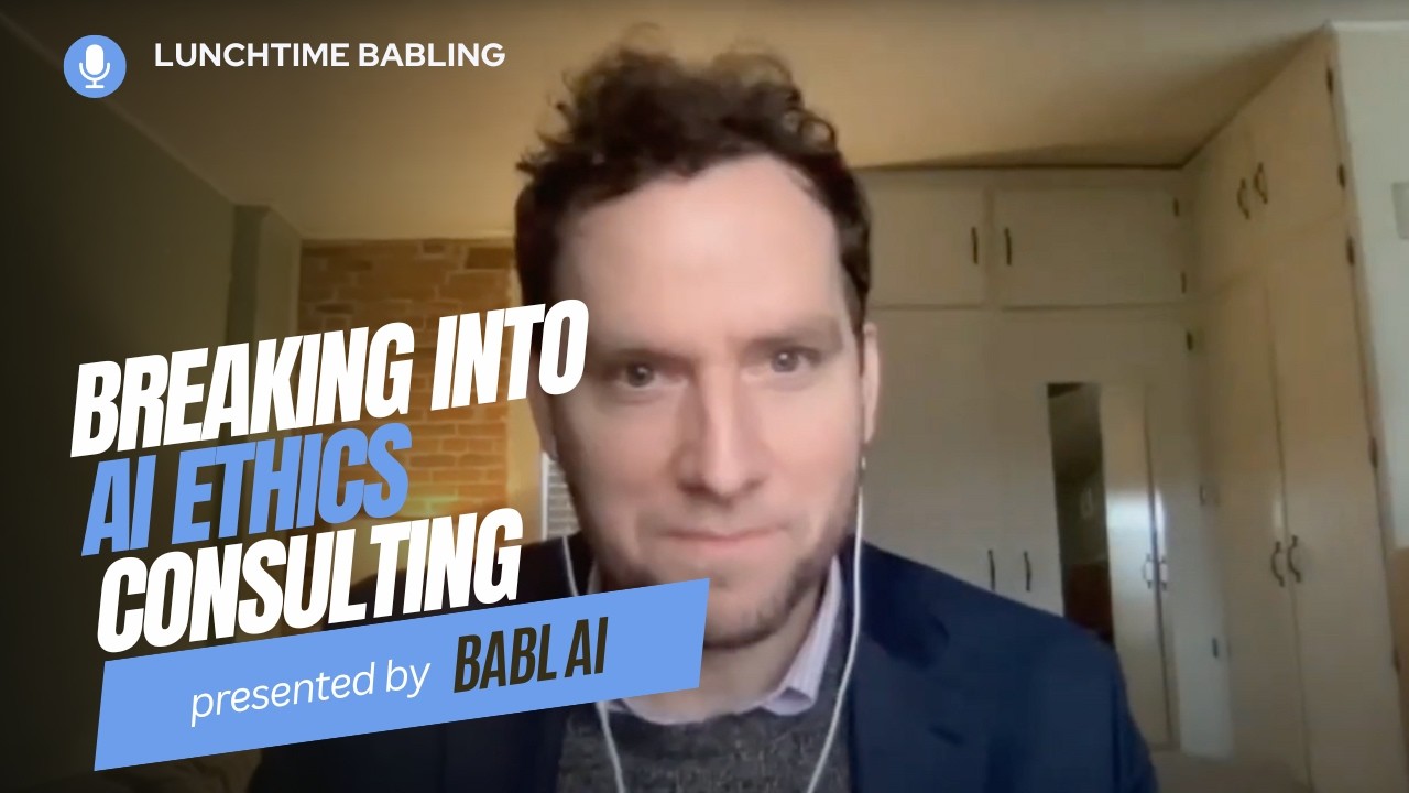 Breaking into AI Ethics Consulting