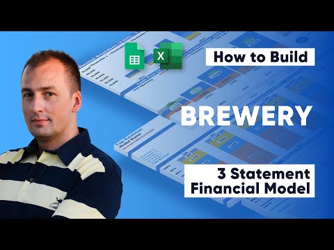 , title : 'How to Build a Brewery 3 Statement Financial Model In Excel'