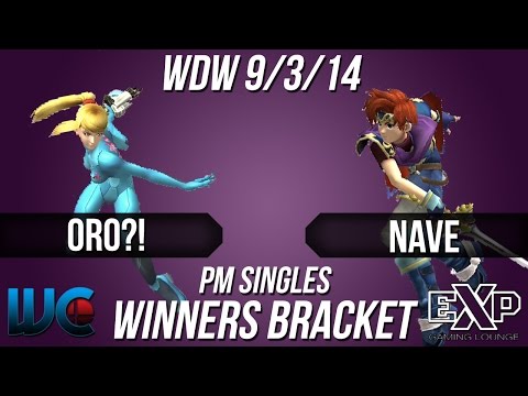 WDW 9/3/14 - Oro?! (ZSS) vs. Nave (Roy) PM Winners Bracket